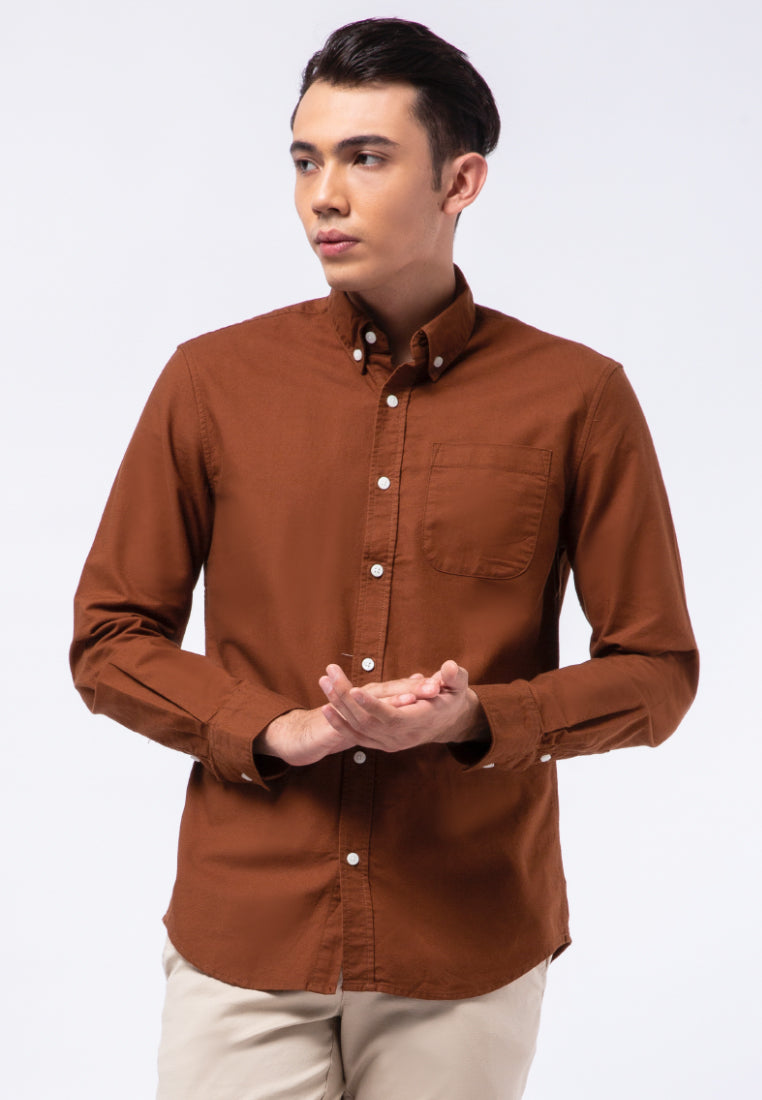 Long Sleeve Oxford Shirt