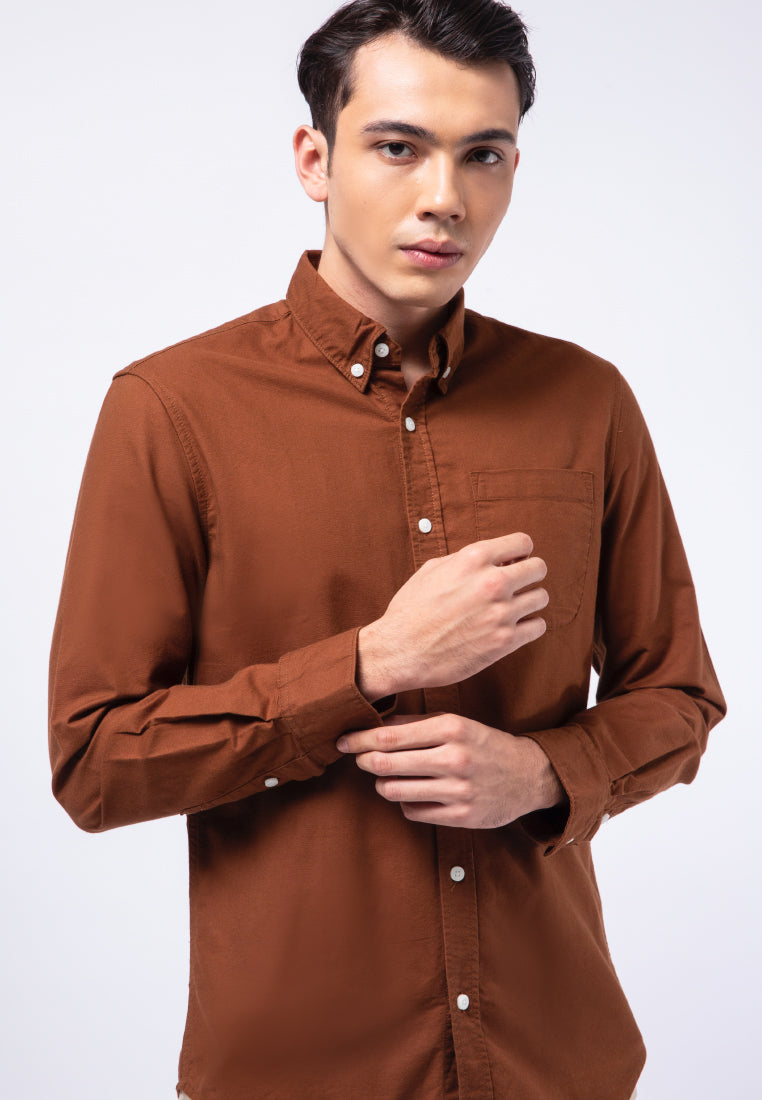 Long Sleeve Oxford Shirt