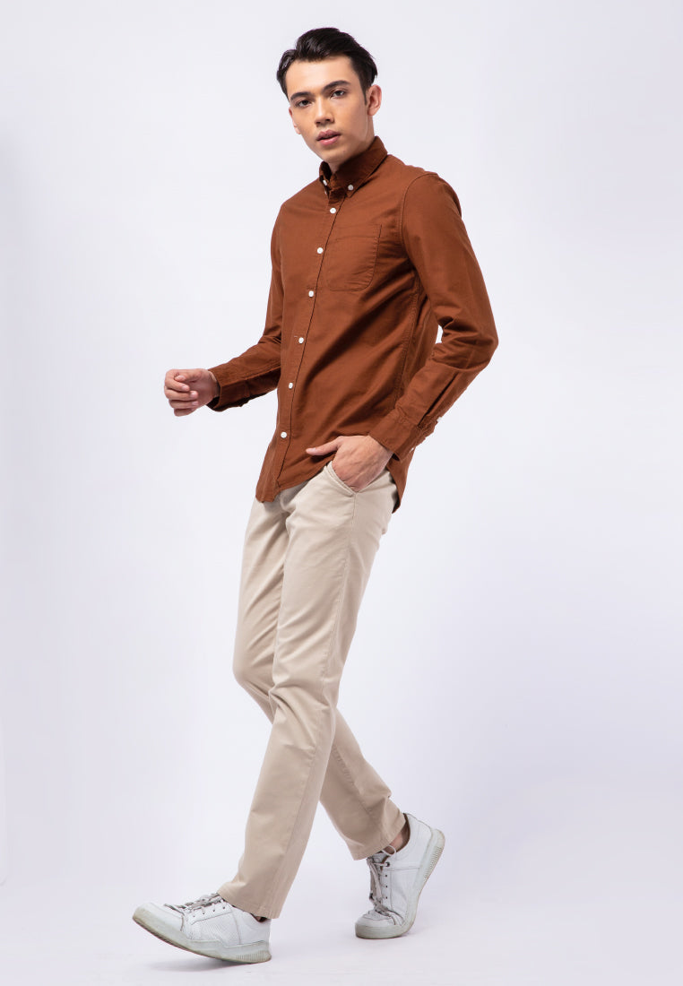 Long Sleeve Oxford Shirt