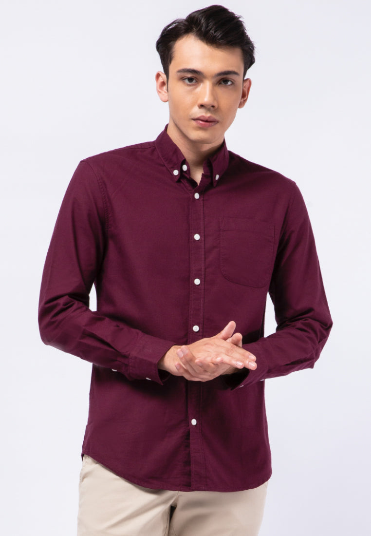 Long Sleeve Oxford Shirt