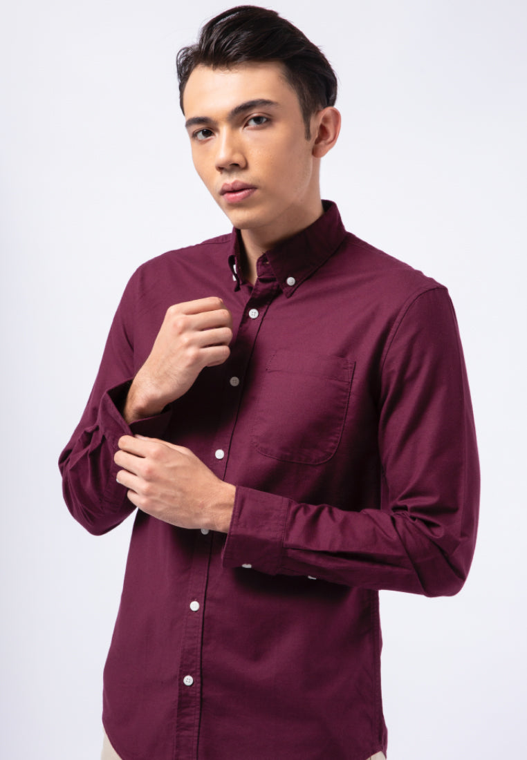 Long Sleeve Oxford Shirt