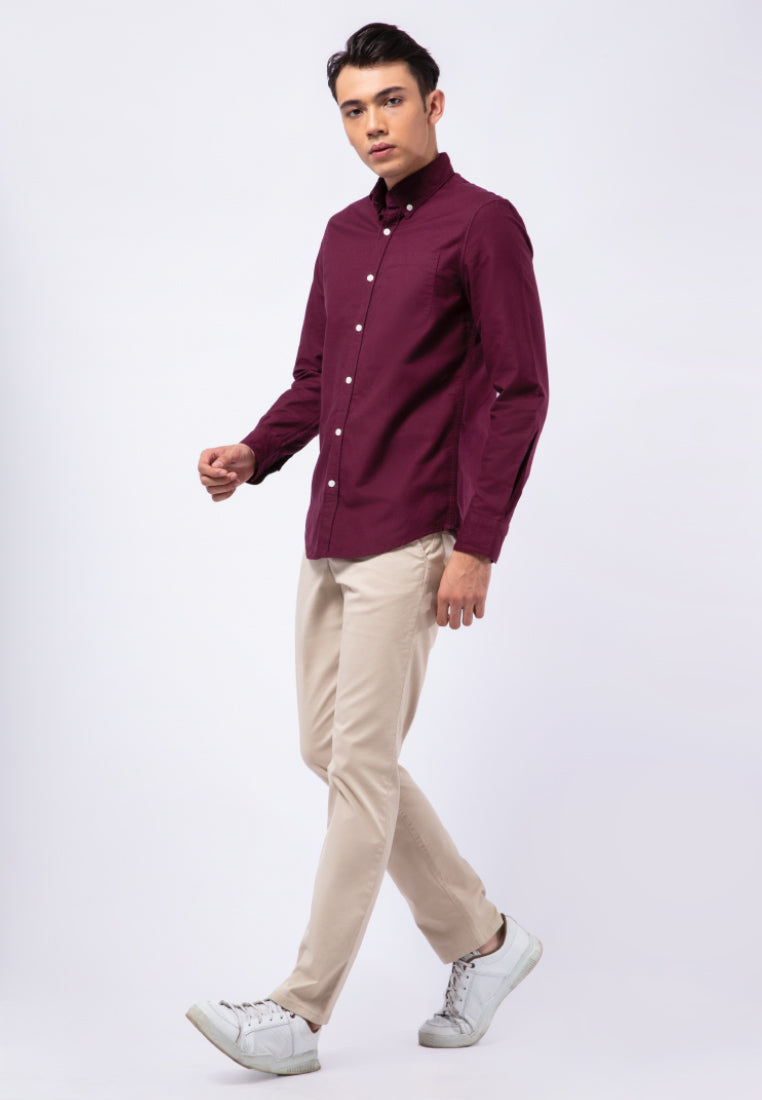 Long Sleeve Oxford Shirt