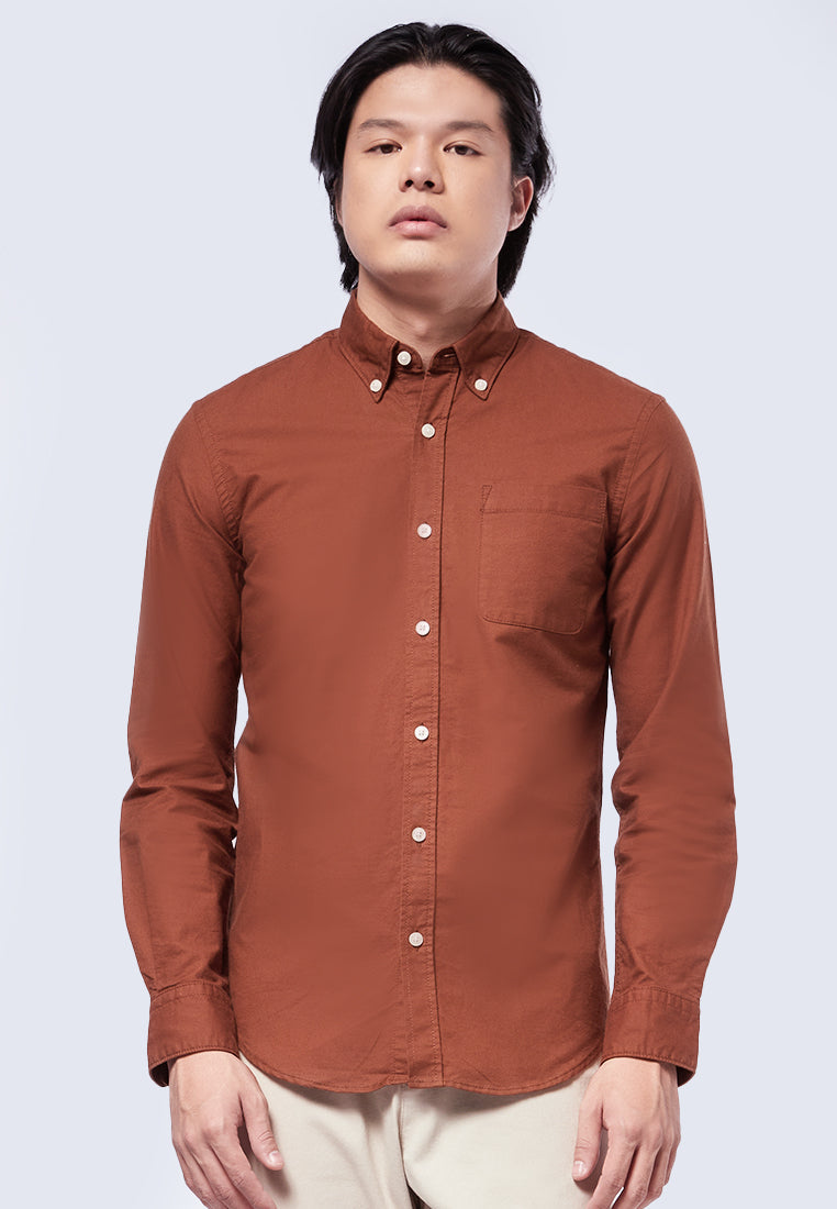 Long Sleeve Oxford Shirt