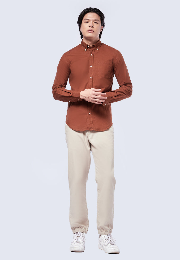 Long Sleeve Oxford Shirt