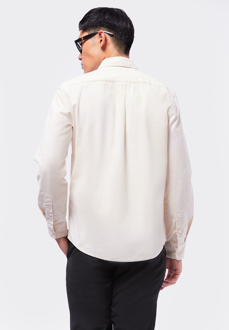 Slim Fit Long Sleeve Flannel Shirt