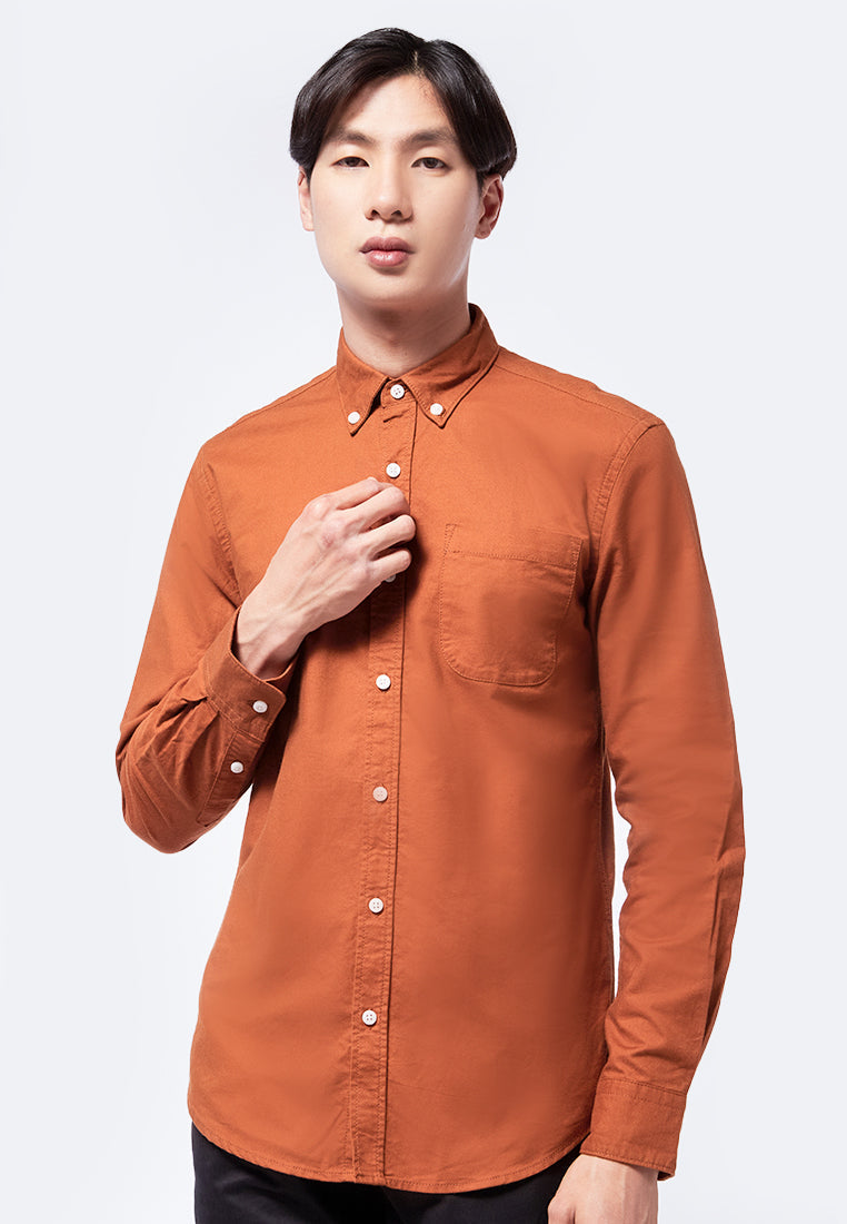 Long Sleeve Oxford Shirt