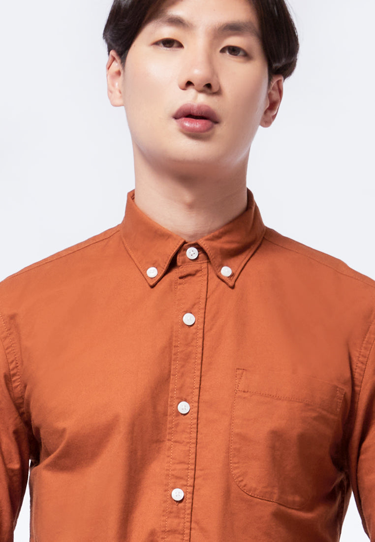 Long Sleeve Oxford Shirt