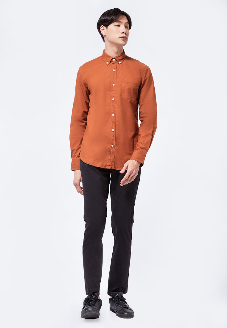 Long Sleeve Oxford Shirt