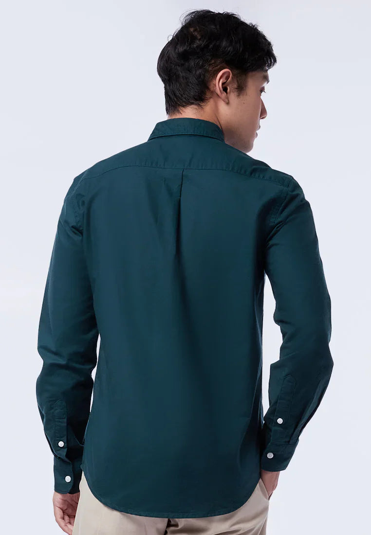 Slim Fit Long Sleeve Oxford Shirt
