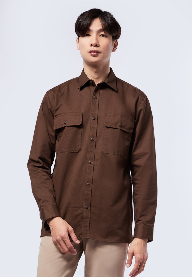 Double Pocket Long Sleeve Shirt