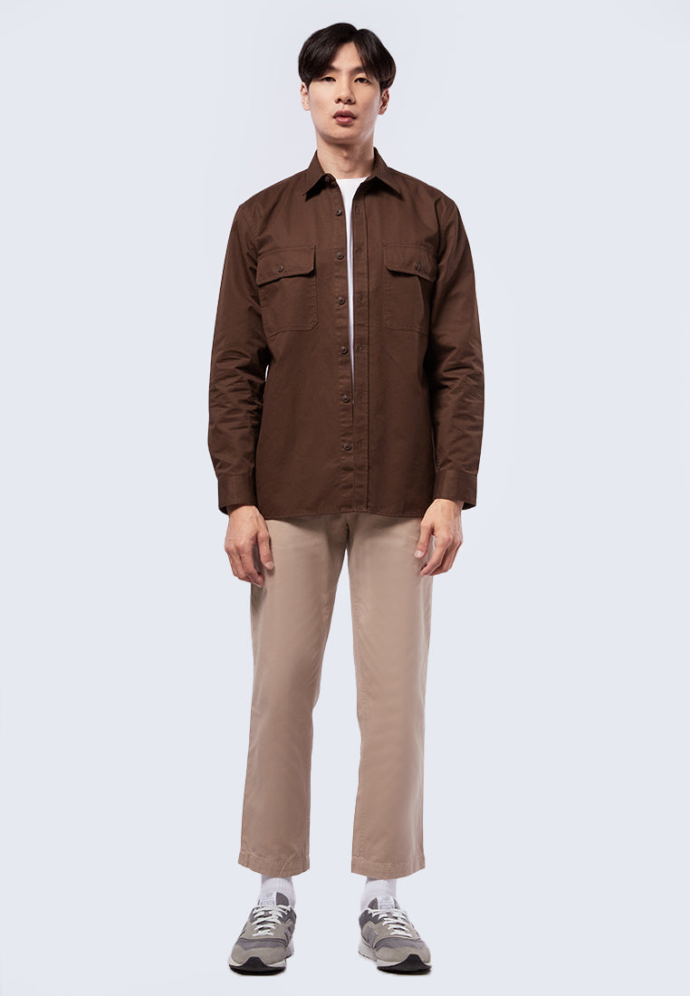 Double Pocket Long Sleeve Shirt