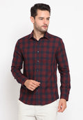 Plaid Long Sleeves Shirt