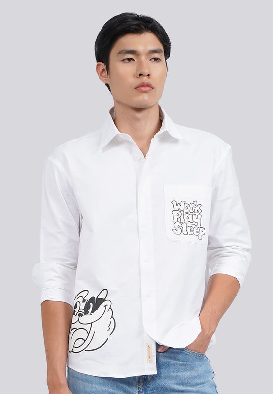 Executive x Ykha Amelz Oversized Long Sleeve Shirt