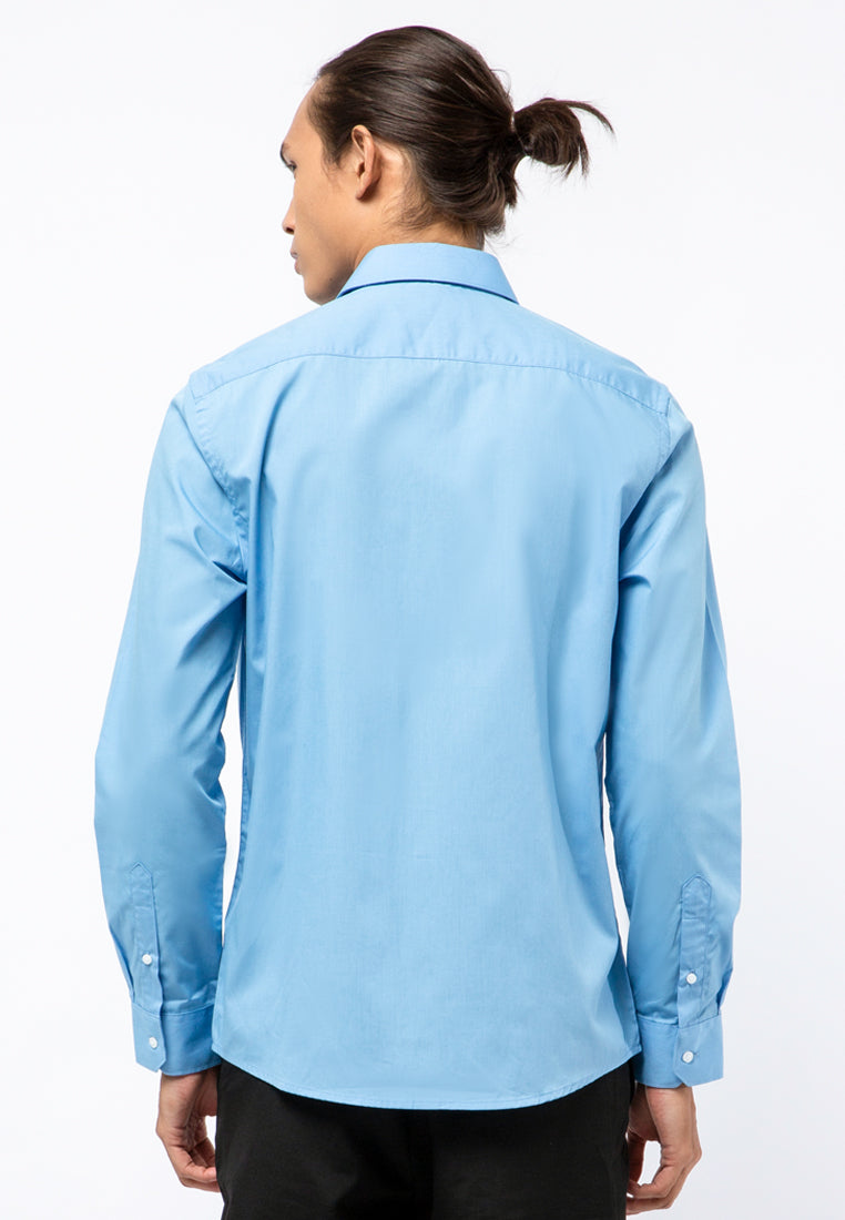 Long Sleeves Shirt Light Blue