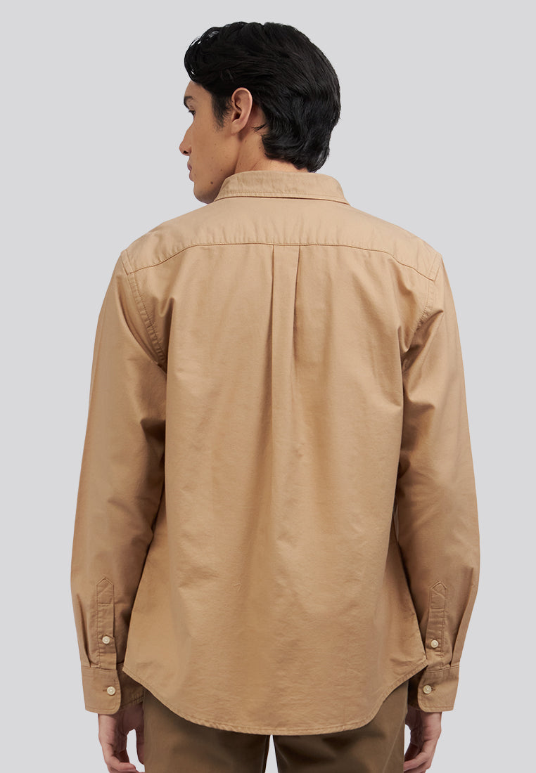 Regular Fit Oxford Long Sleeve Shirt