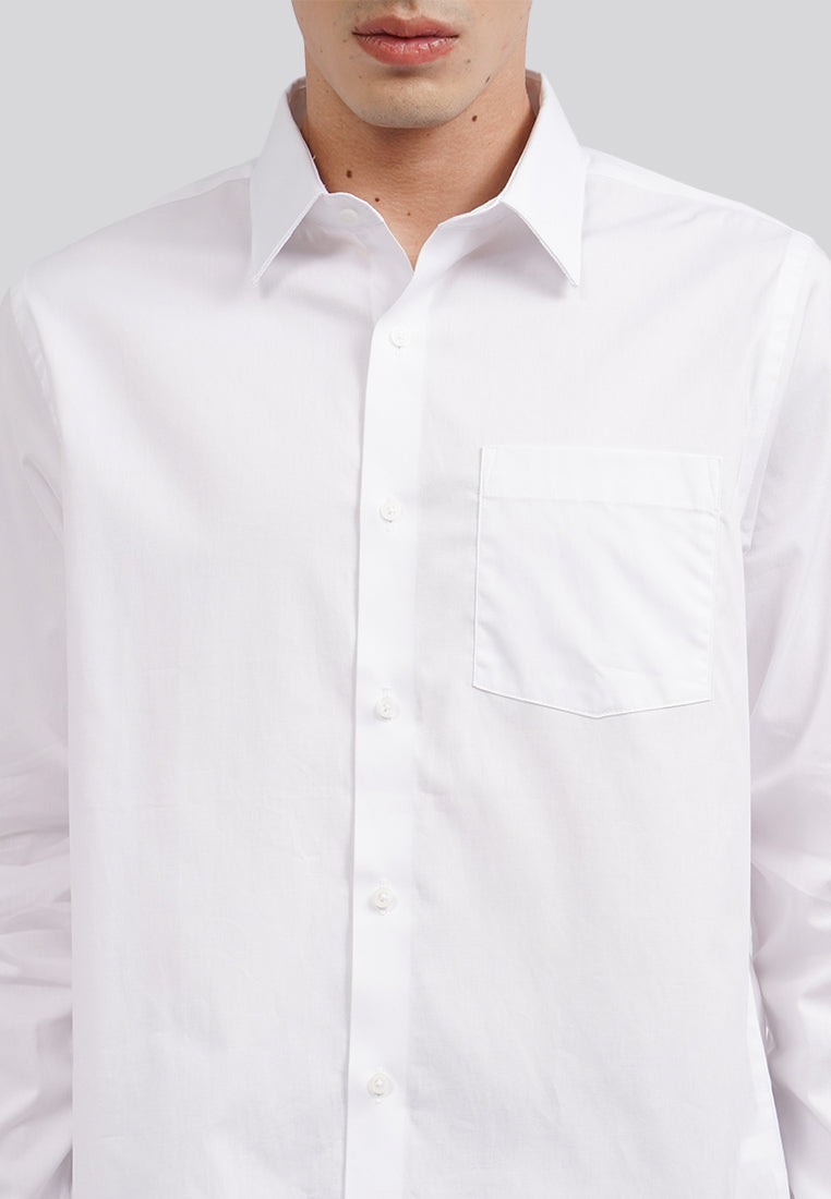 Regular Fit Long Sleeve Basic Shirt