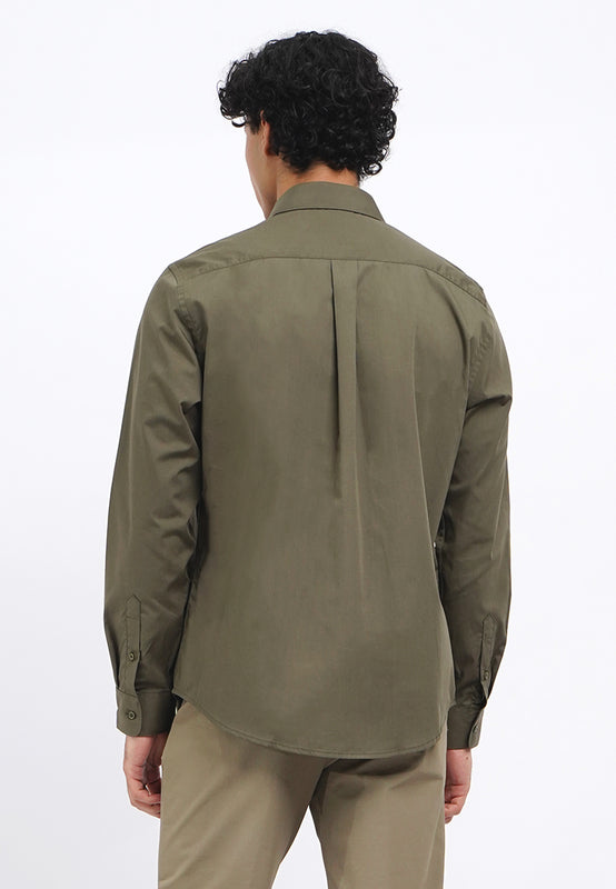 Regular Fit Basic Long Sleeve Shirt