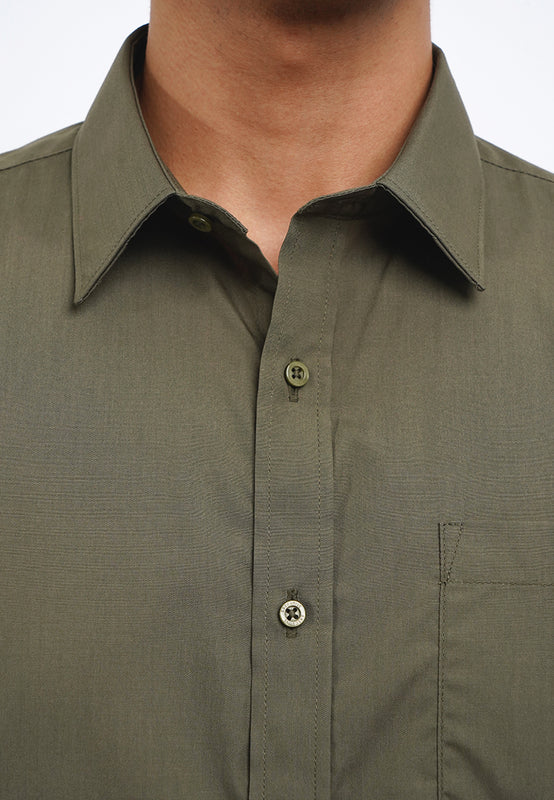 Regular Fit Basic Long Sleeve Shirt