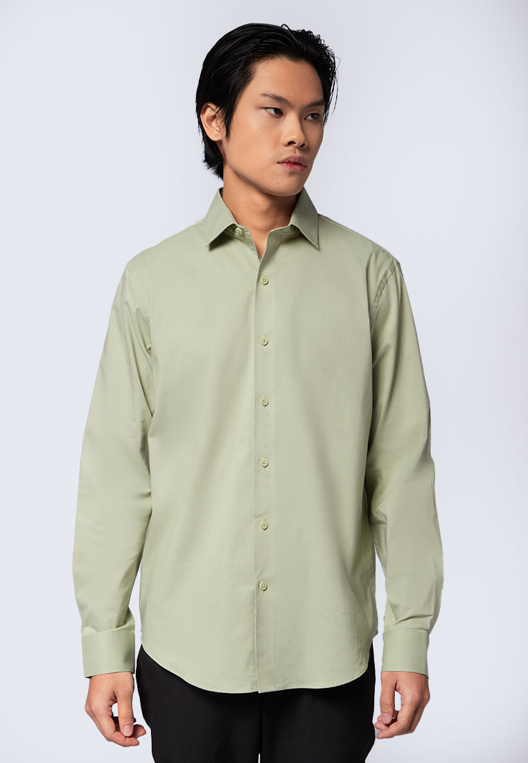 Regular Fit Long Sleeve Shirt Mint