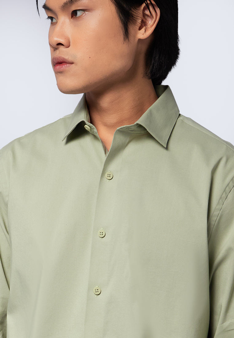 Regular Fit Long Sleeve Shirt Mint