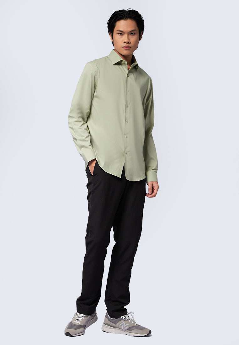 Regular Fit Long Sleeve Shirt Mint