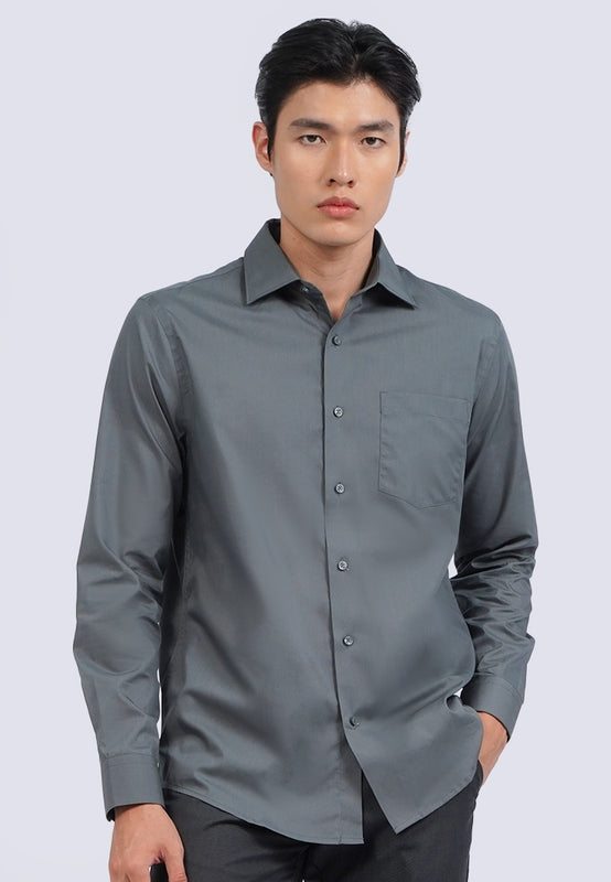Regular Fit Long Sleeve Coolmax Shirt