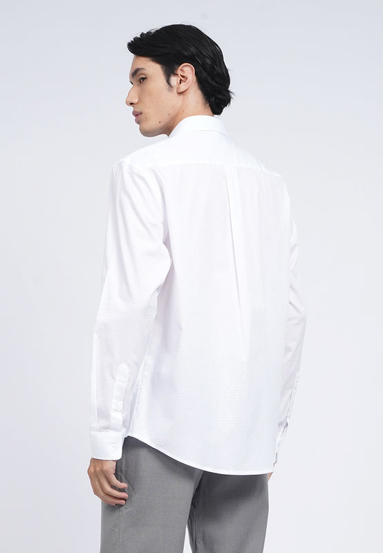 Long Sleeve Dobby Shirt