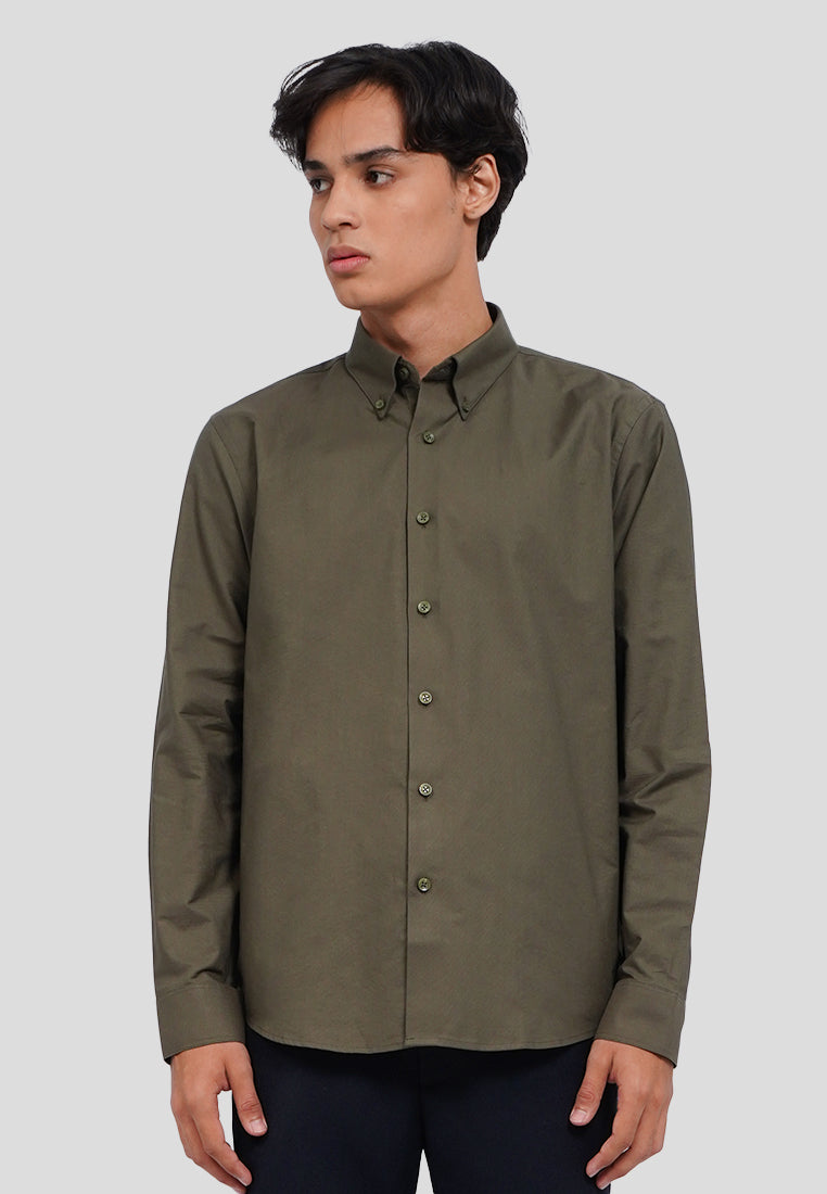 Classic Button Down Long Sleeve Shirt