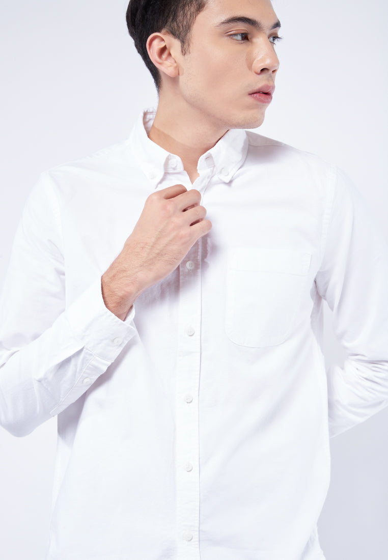 Long Sleeve Oxford Shirt