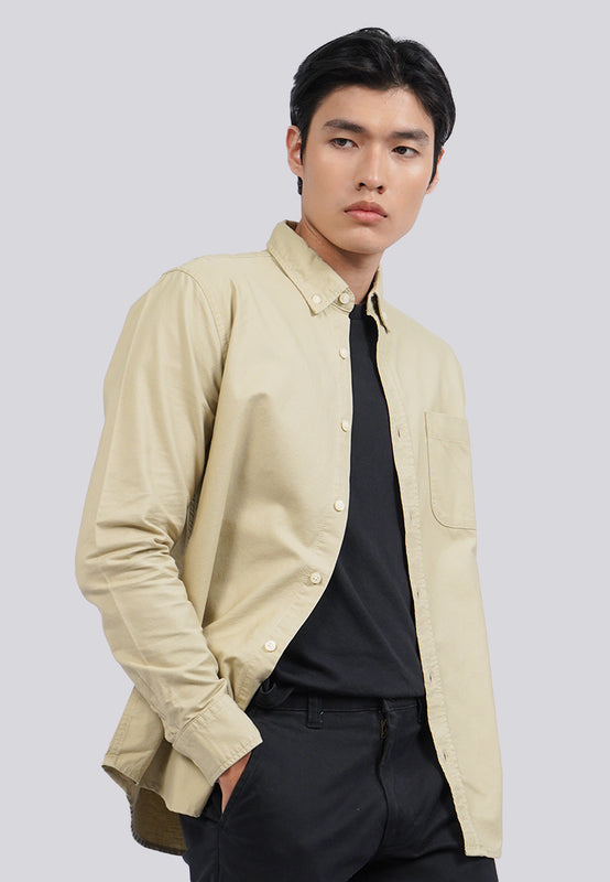 Regular Fit Long Sleeve Oxford Shirt