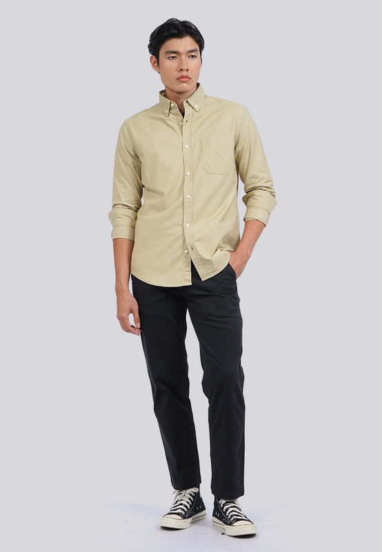 Regular Fit Long Sleeve Oxford Shirt