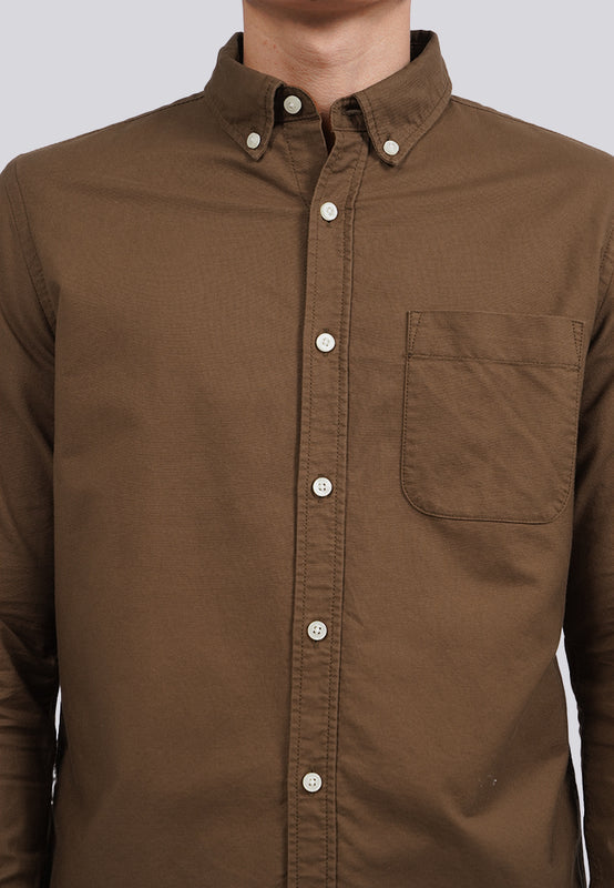 Regular Fit Long Sleeve Oxford Shirt