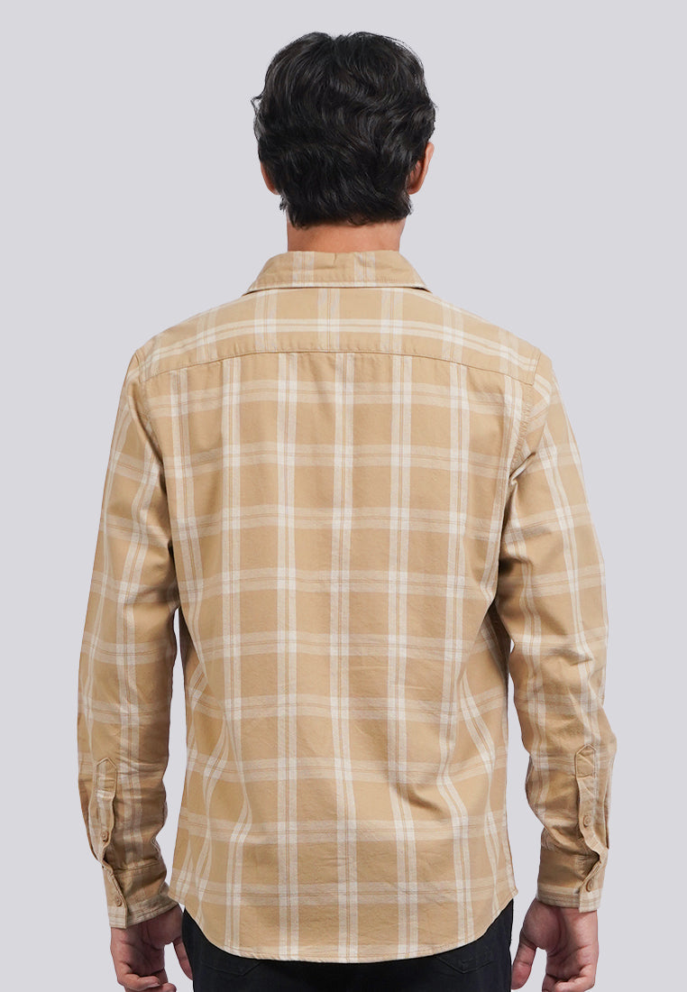 Regular Fit Long Sleeve Checks Shirt