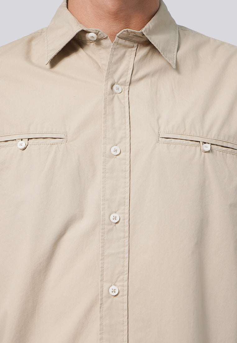 Double Pocket Long Sleeve Shirt