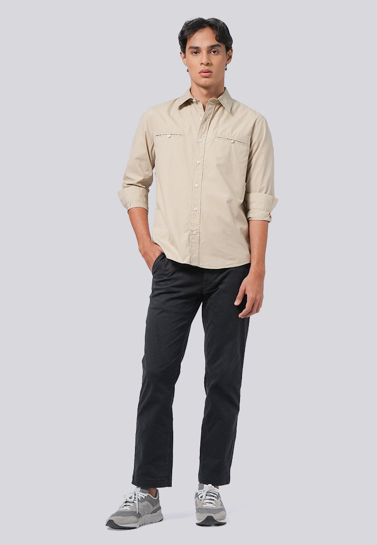 Double Pocket Long Sleeve Shirt