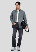 Long Sleeve Twill Pocket Shirt