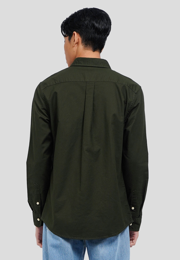 Regular Fit Long Sleeve Oxford Shirt