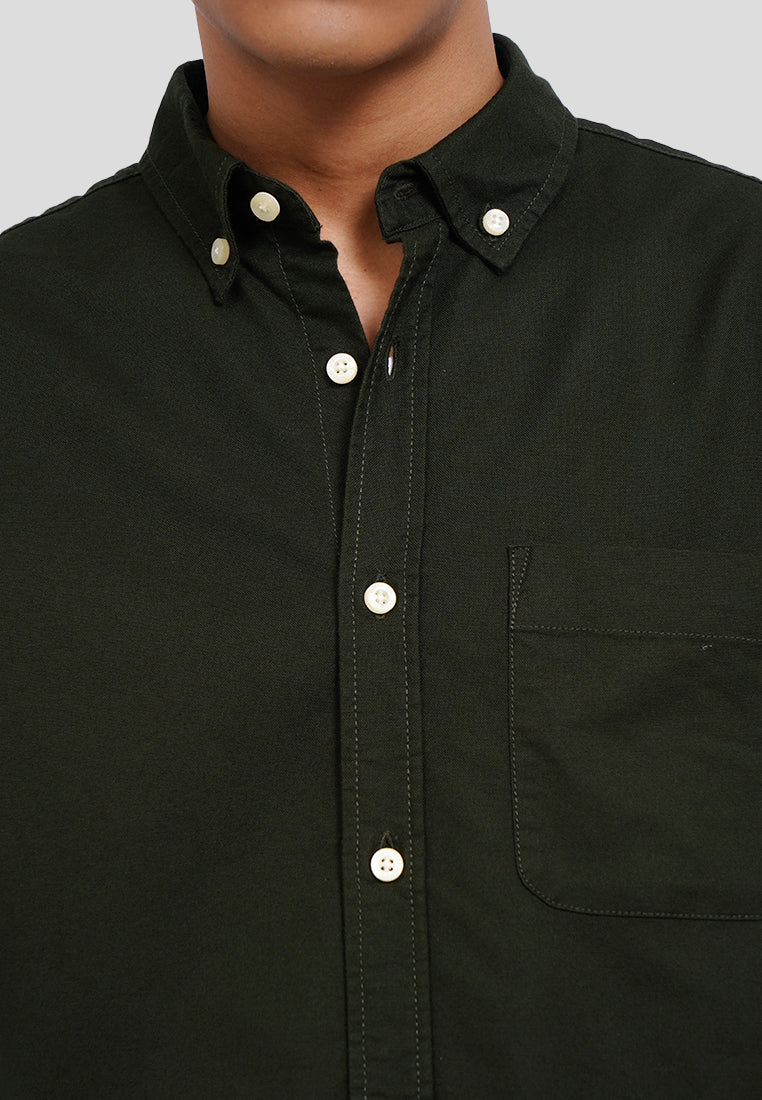 Regular Fit Long Sleeve Oxford Shirt