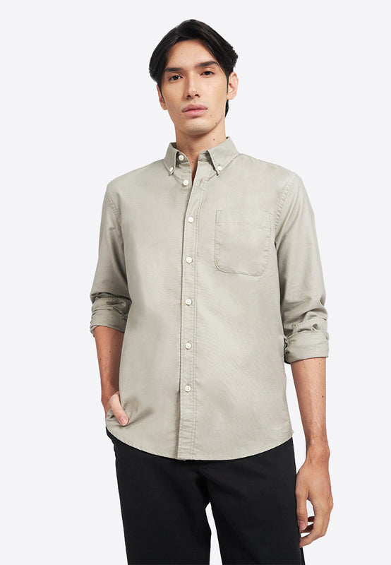 Regular Fit Long Sleeve Oxford Shirt