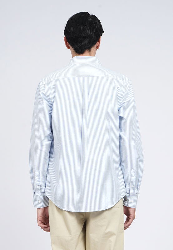 Long Sleeve Oxford Stripe Shirt