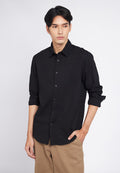 Long Sleeve Seersucker Shirt