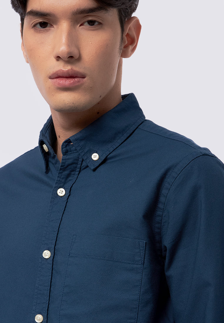 Regular Fit Long Sleeve Oxford Shirt