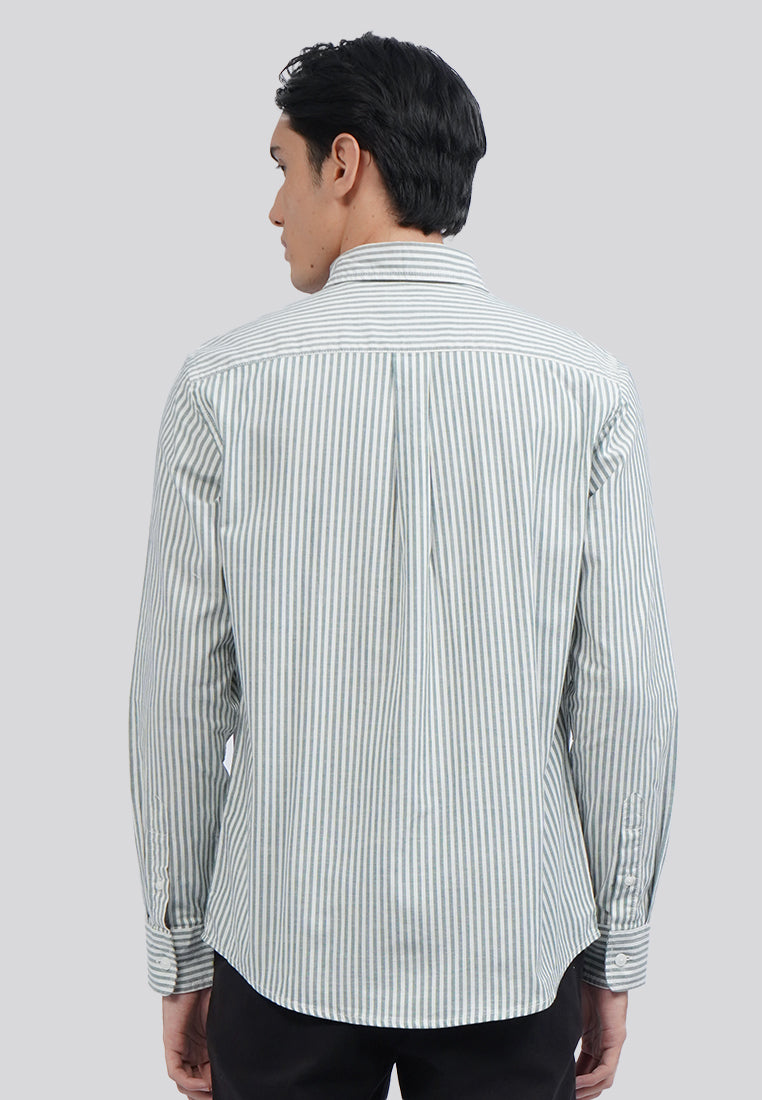Long Sleeve Stripes Shirt