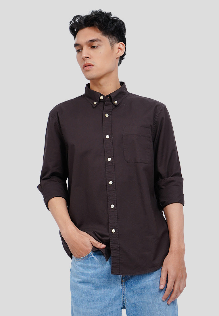 Long Sleeve Oxford Shirt