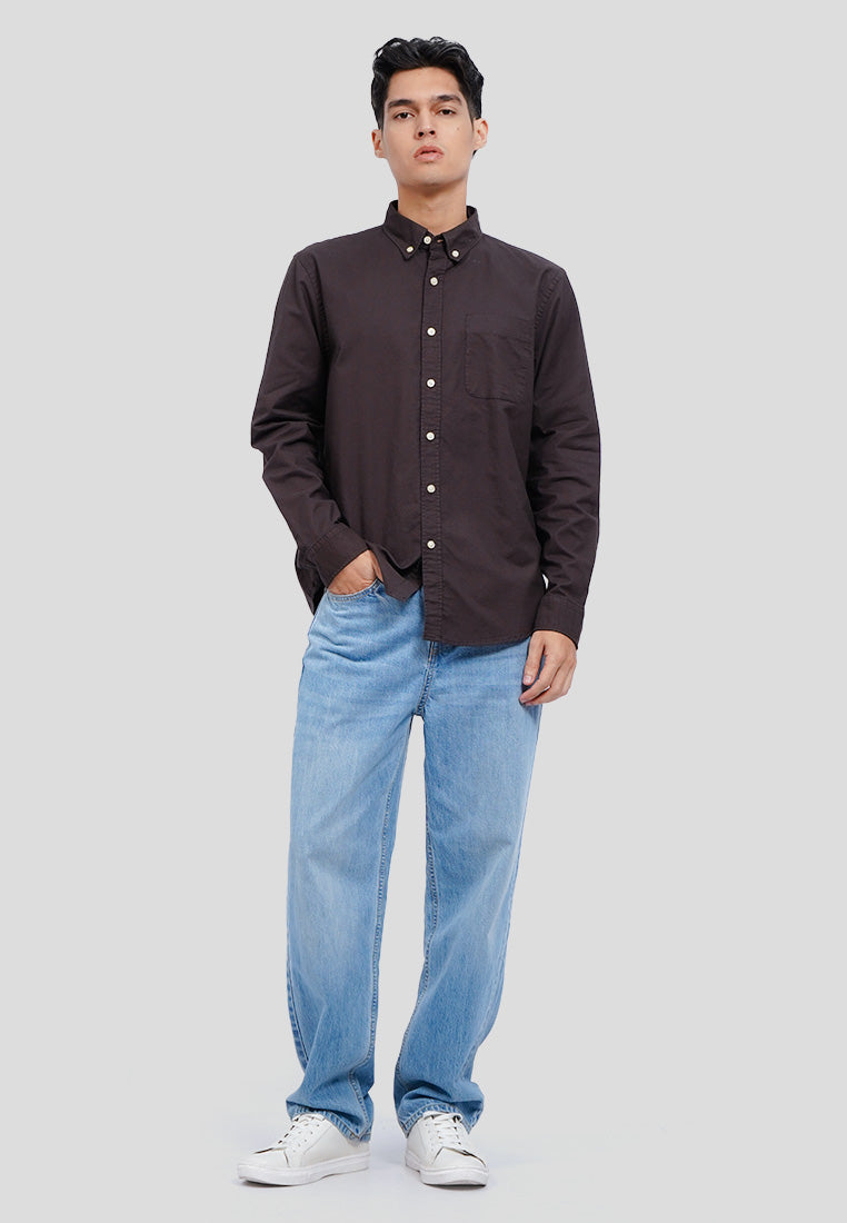 Long Sleeve Oxford Shirt