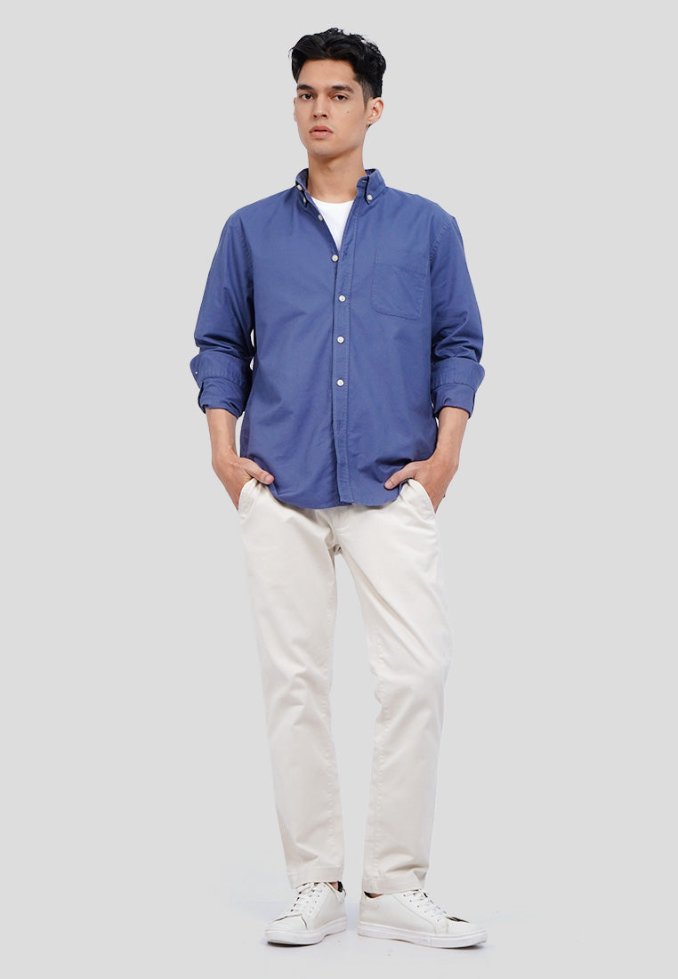 Long Sleeve Oxford Shirt