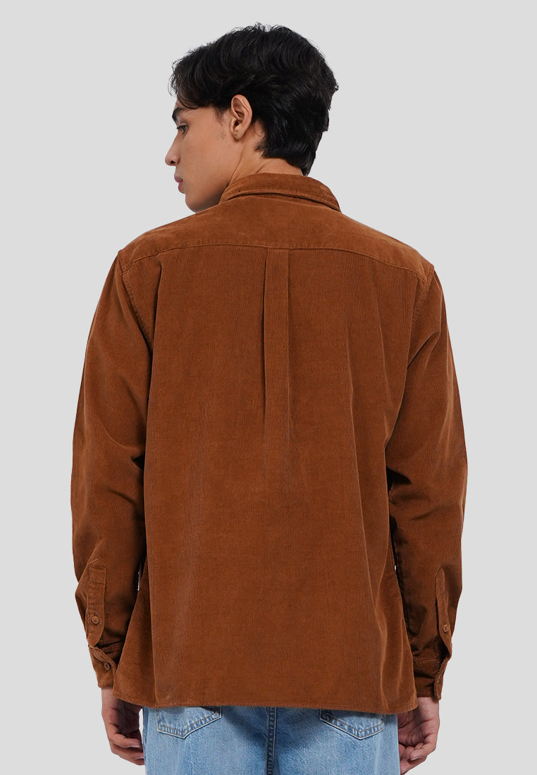 Long Sleeve Corduroy Shirt