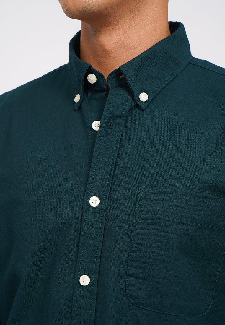 Regular Fit Long Sleeve Oxford Shirt