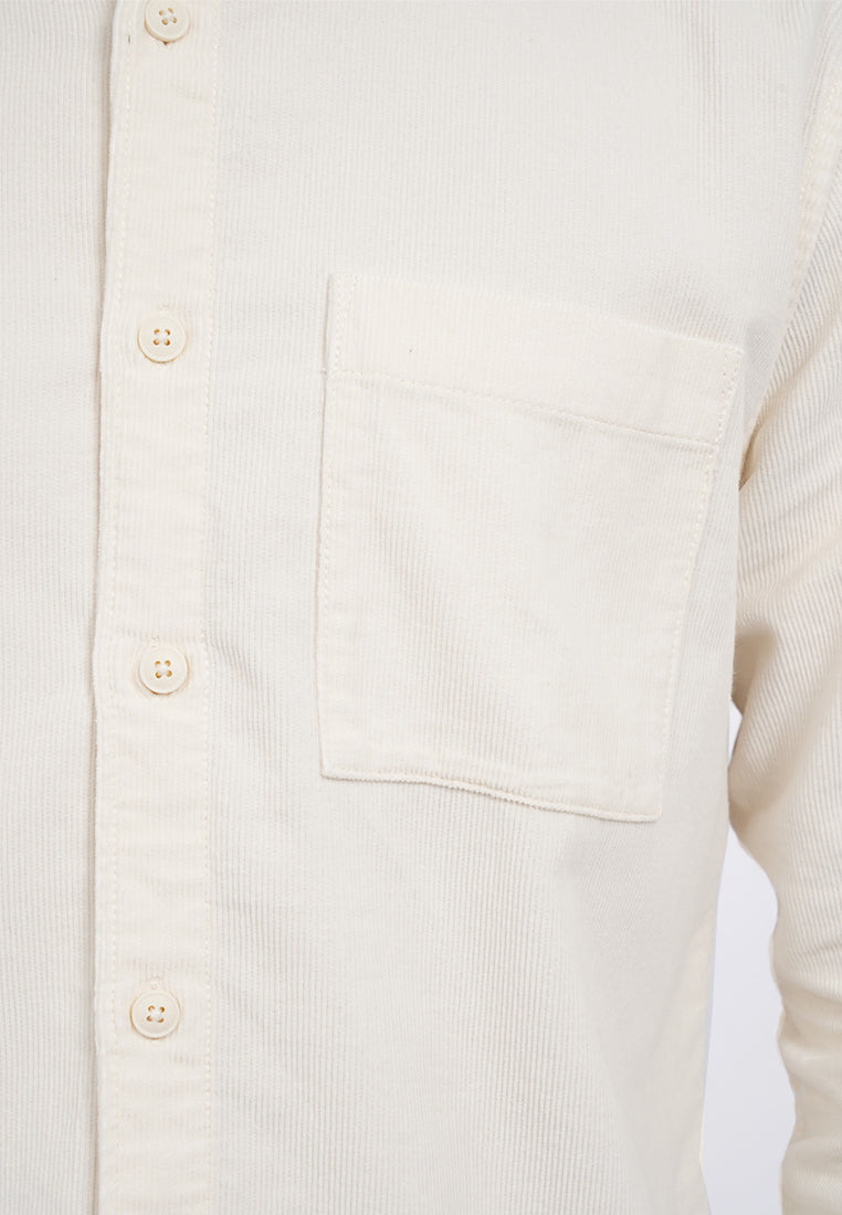 Long Sleeve Corduroy Shirt