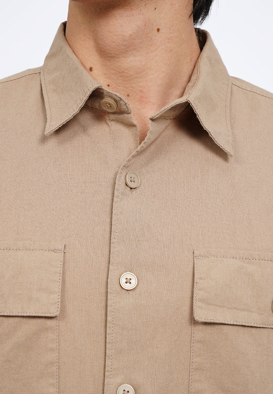 Double Pocket Long Sleeve Shirt
